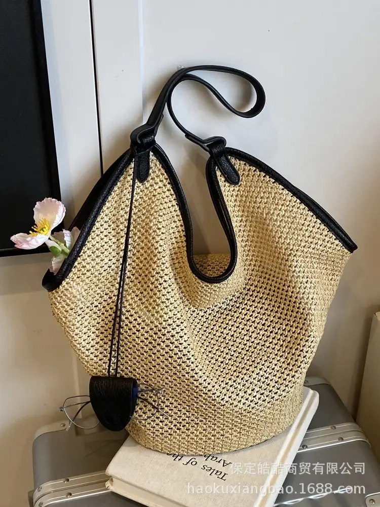 Women's Straw Bag Large Capacity 2025 New - Image 2