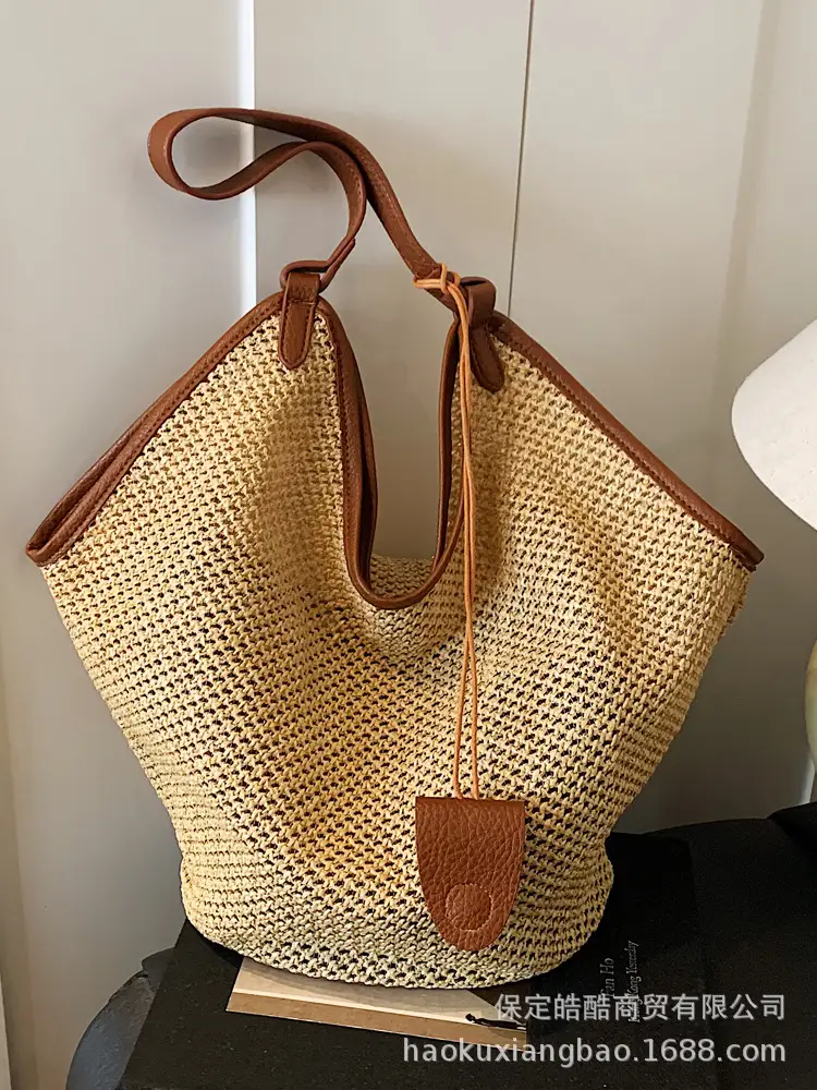 Women's Straw Bag Large Capacity 2025 New - Image 3