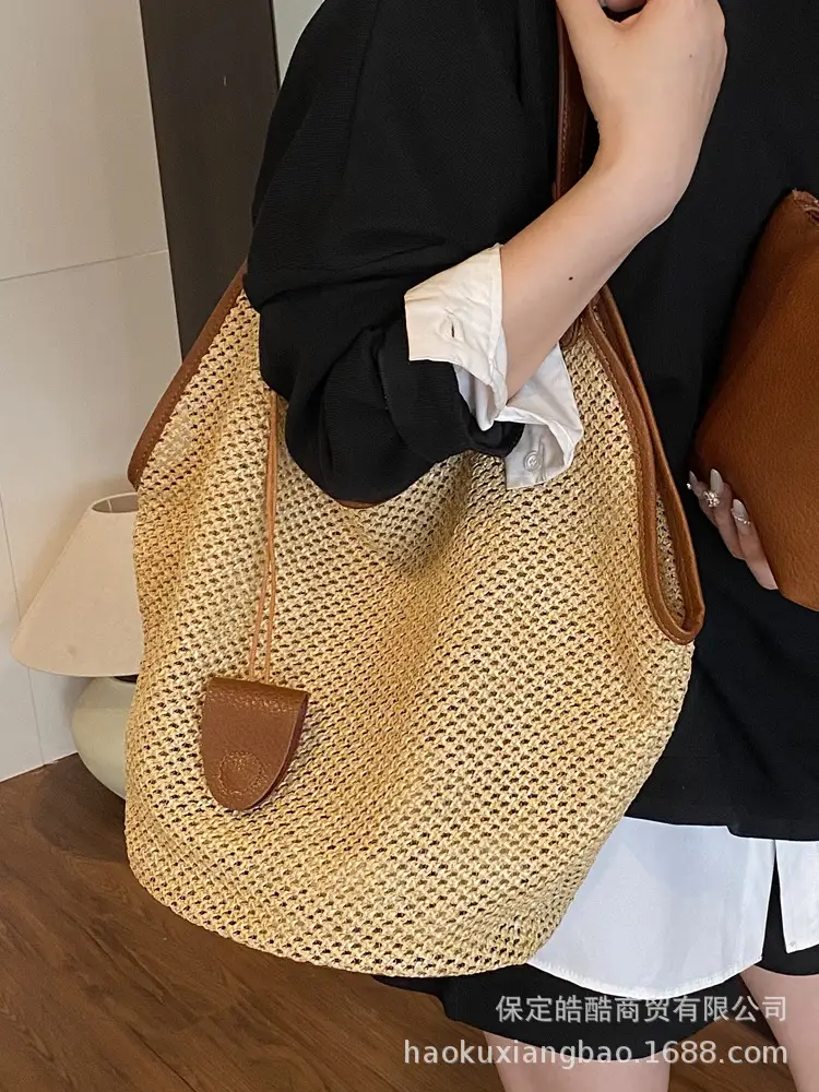 Women's Straw Bag Large Capacity 2025 New - Image 4