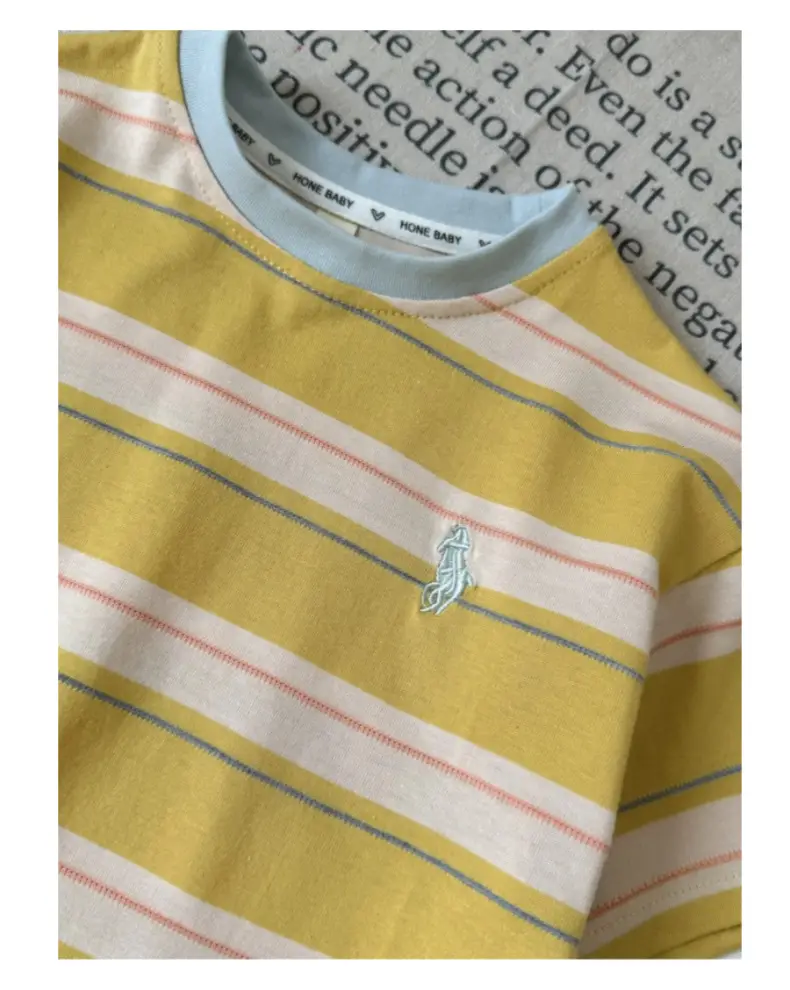 Children Striped T-Shirt & Pants Set 2026 Summer — feature 14