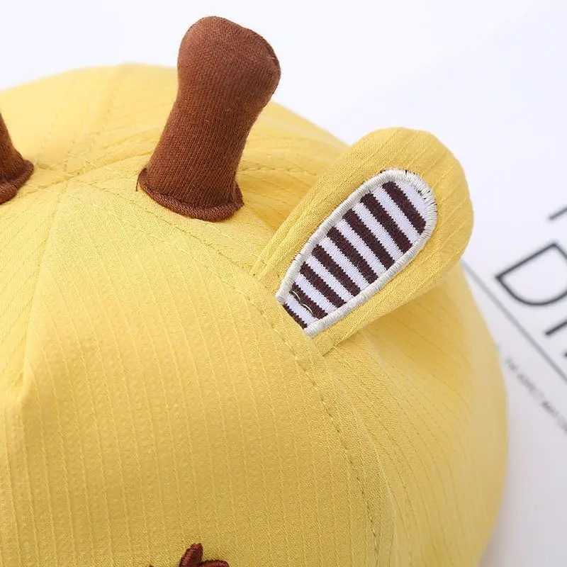 Cute Bear Embroidered Cap for Kids Boys Girls — feature 7