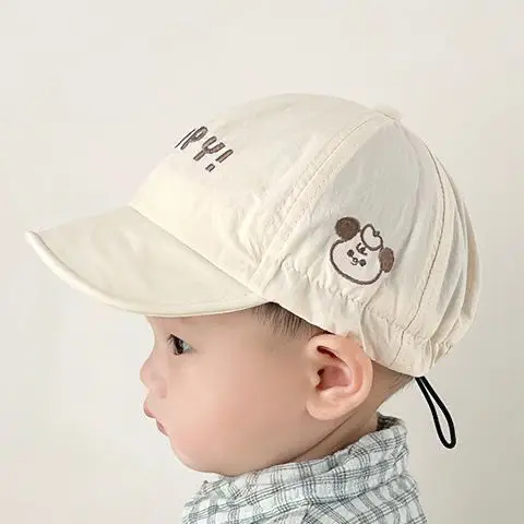 Cute Bear Embroidered Cap for Kids Boys Girls - Image 11