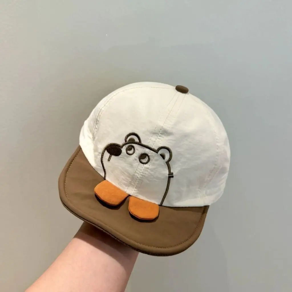 Cute Bear Embroidered Cap for Kids Boys Girls - Image 8