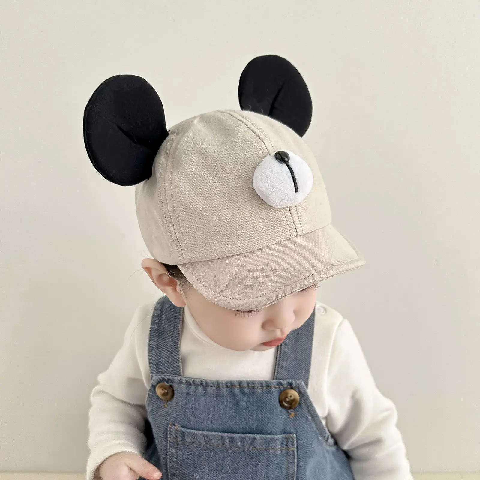 Cute Bear Embroidered Cap for Kids Boys Girls - Image 9