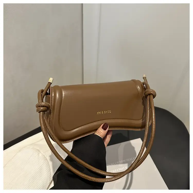 Pink Leather Shoulder Bag for Women 2025