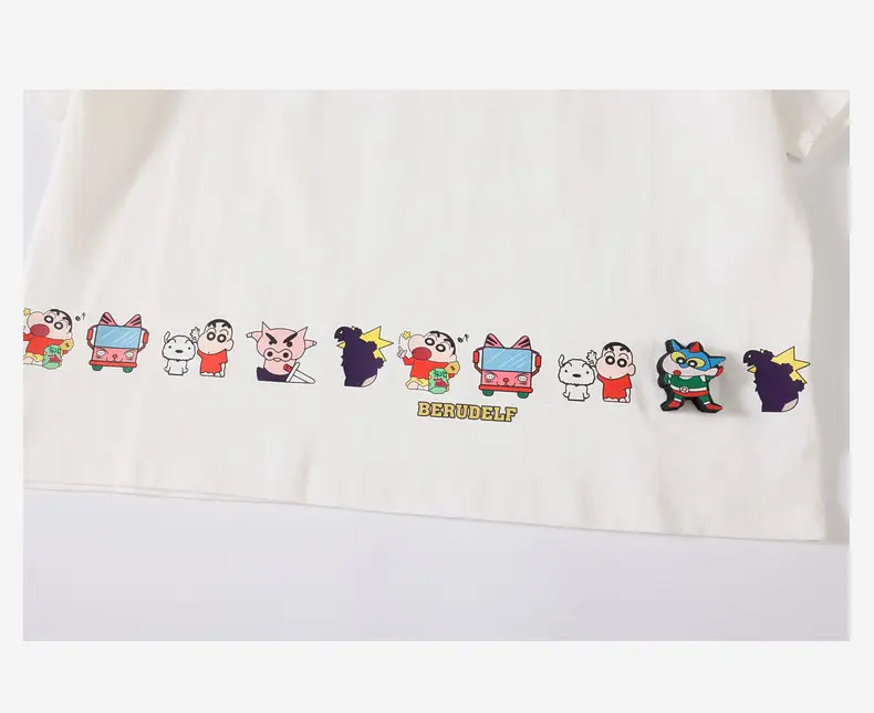 2026 Boys T-Shirt White Yellow Panda Design — feature 36
