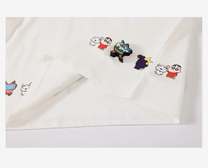 2026 Boys T-Shirt White Yellow Panda Design — feature 39