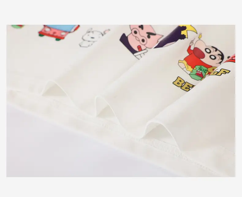 2026 Boys T-Shirt White Yellow Panda Design — feature 40