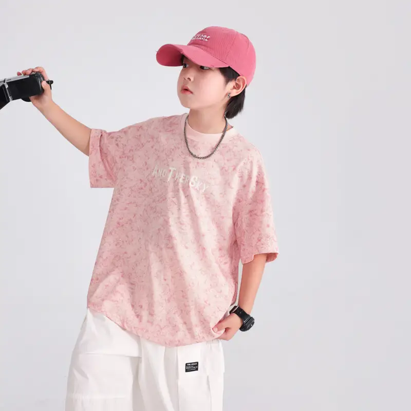 Boys Pink Luminous Wings T-Shirt 2026 Kids