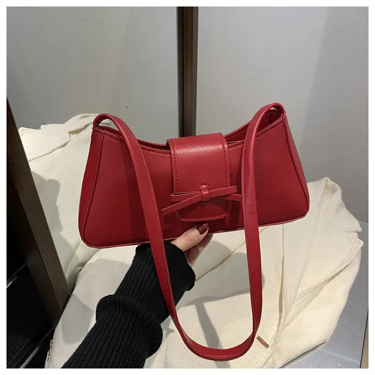 Leopard Print Korean Shoulder Bag Red 2025 — feature 21