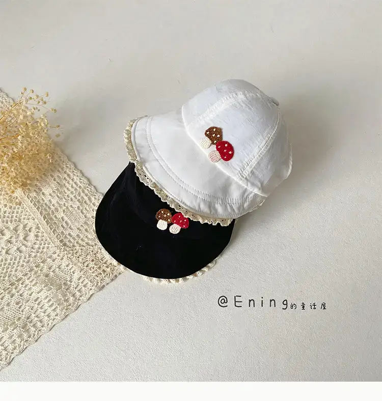 Baby Hat Blue Embroidered Sun Protection Travel Cap — feature 13