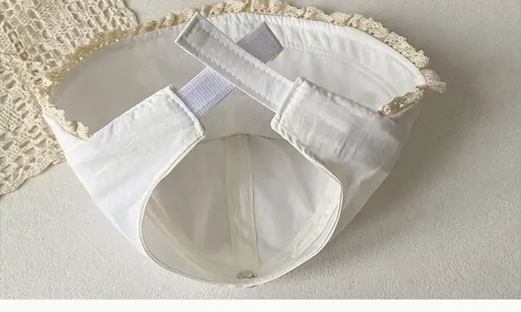Baby Hat Blue Embroidered Sun Protection Travel Cap — feature 6