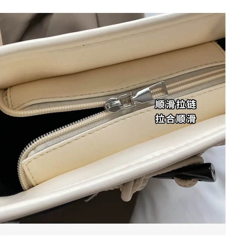 Women's Retro Bucket Bag Brown Beige Crossbody 2025 — feature 6