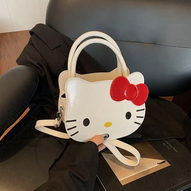 Hello Kitty Cartoon Cat Shoulder Bag Pink 2025 - Image 5