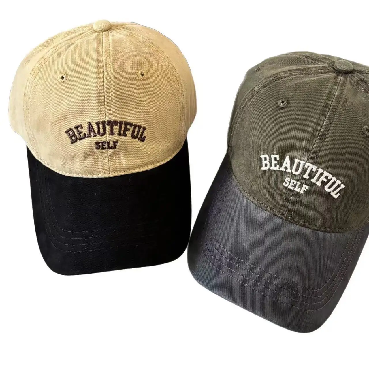 Japanese Vintage Baseball Caps for Girls Boys Outdoor Wear — feature 3