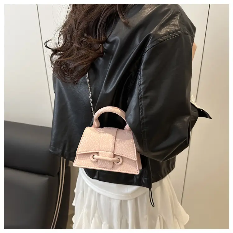 2025 Women's Maroon Crossbody Bag with Chain Strap — feature 28