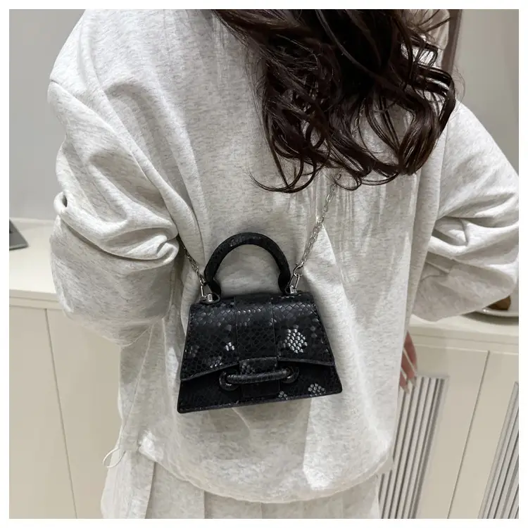2025 Women's Maroon Crossbody Bag with Chain Strap — feature 37