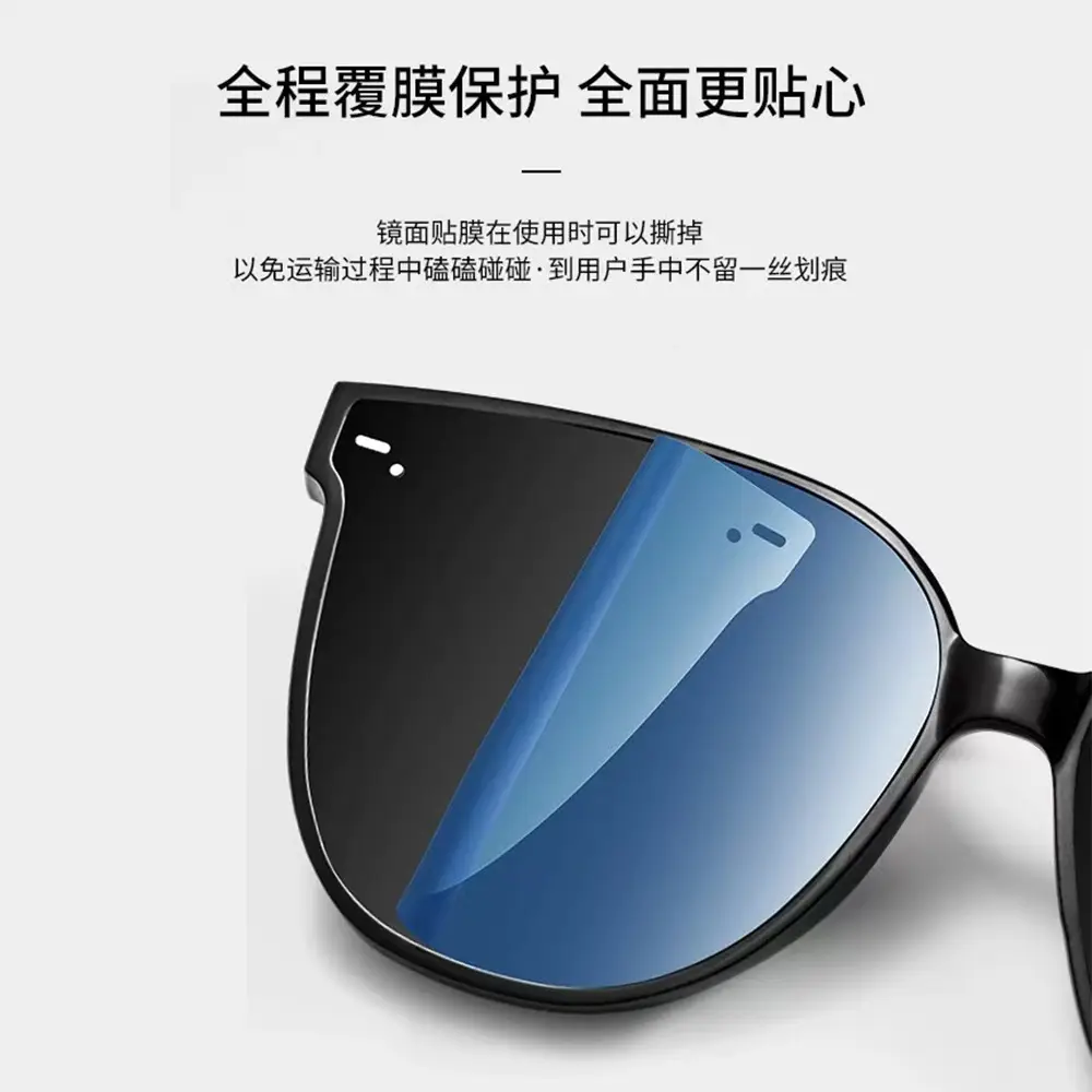 Men Anti-UV Sunglasses Black Nylon Frame - Image 10