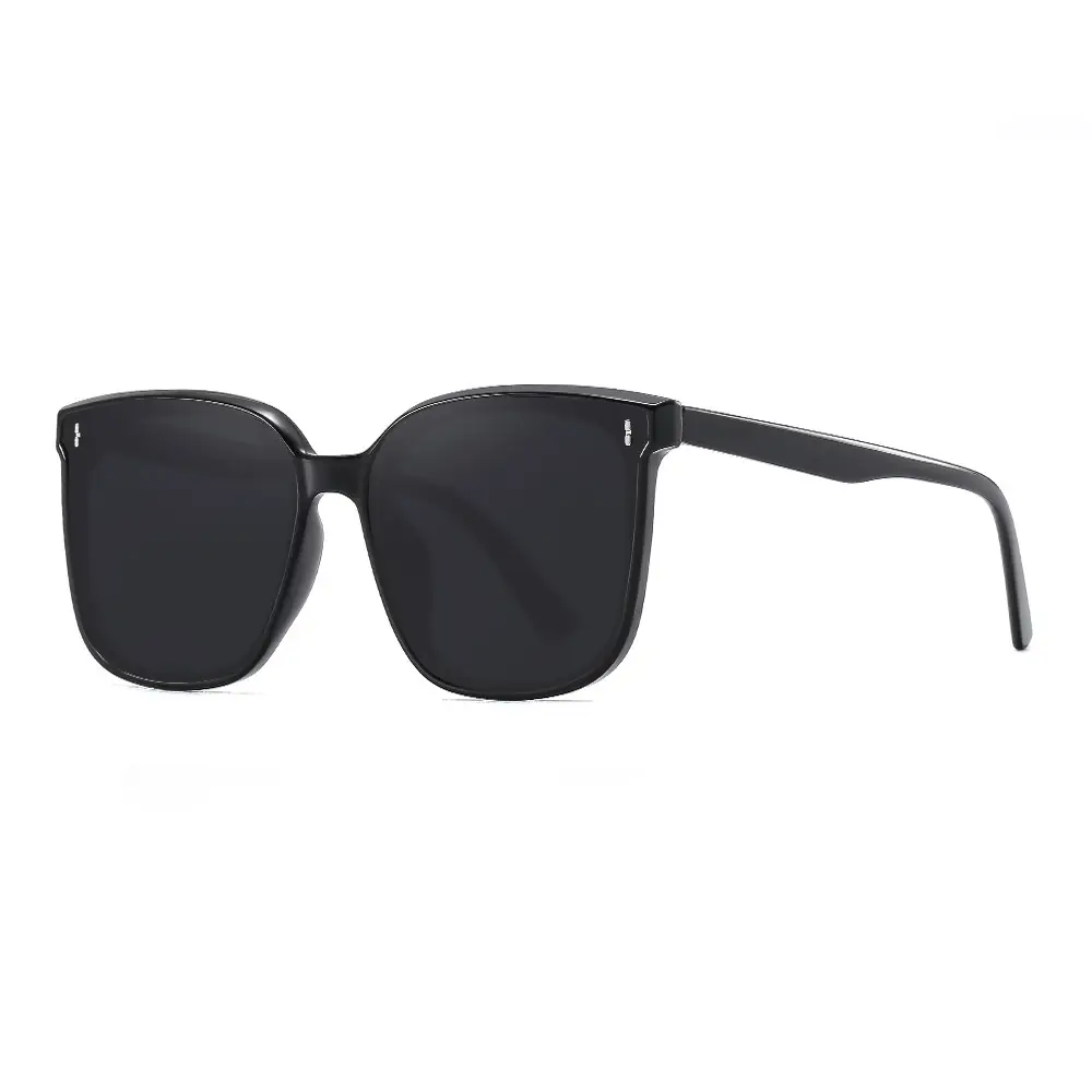 Men Anti-UV Sunglasses Black Nylon Frame - Image 6