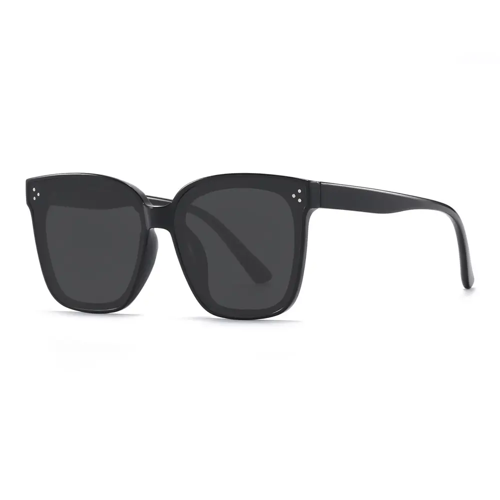 Men Anti-UV Sunglasses Black Nylon Frame - Image 4