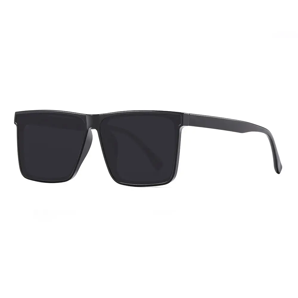 Men Anti-UV Sunglasses Black Nylon Frame - Image 7