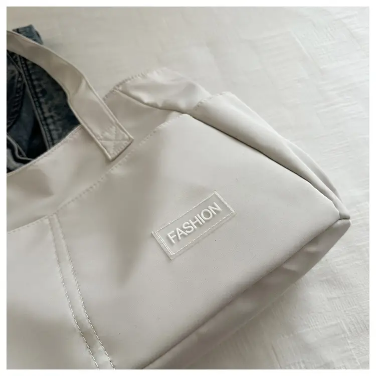 Lilac Nylon Shoulder Bag for Work Commute — feature 20