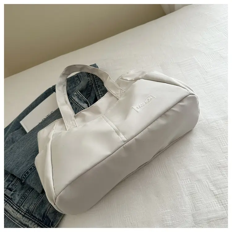 Lilac Nylon Shoulder Bag for Work Commute — feature 21