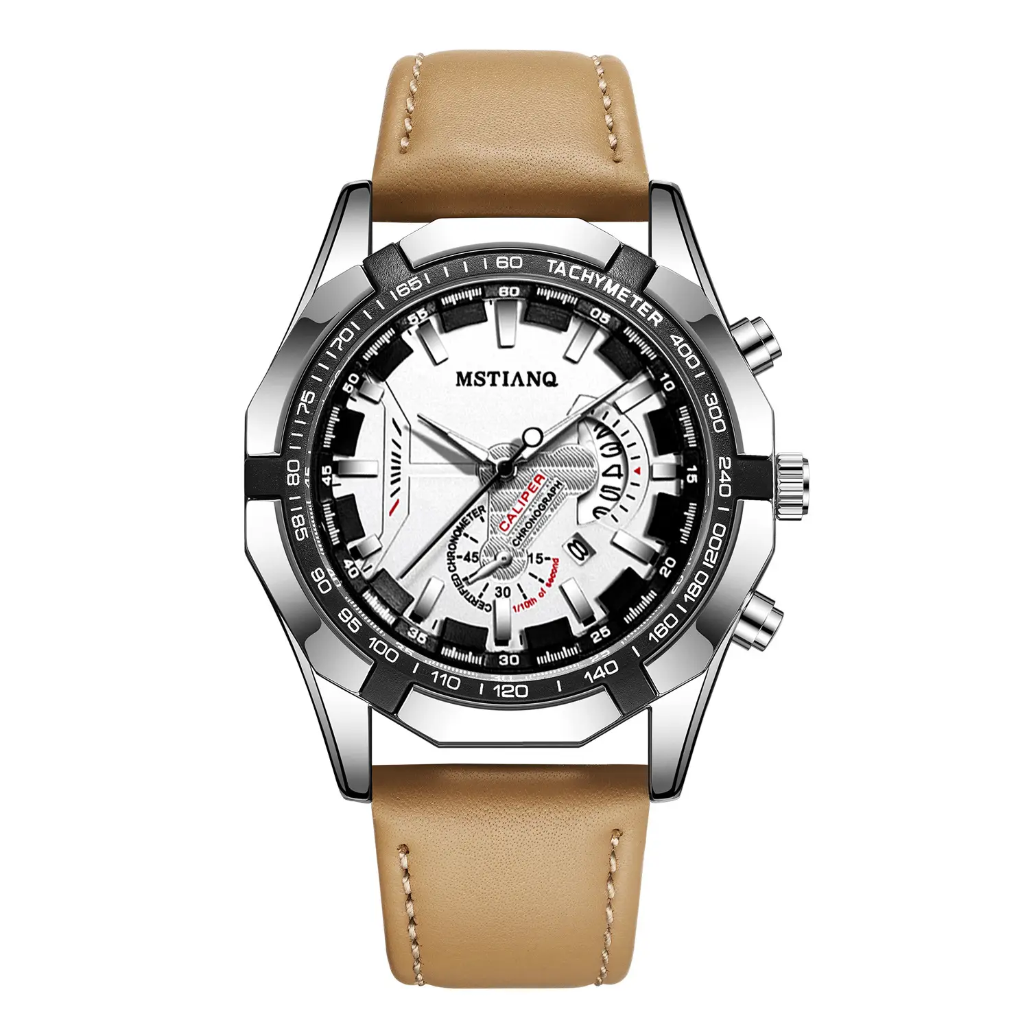 Men's Blue Chronograph Quartz Watch with Calendar - Image 3