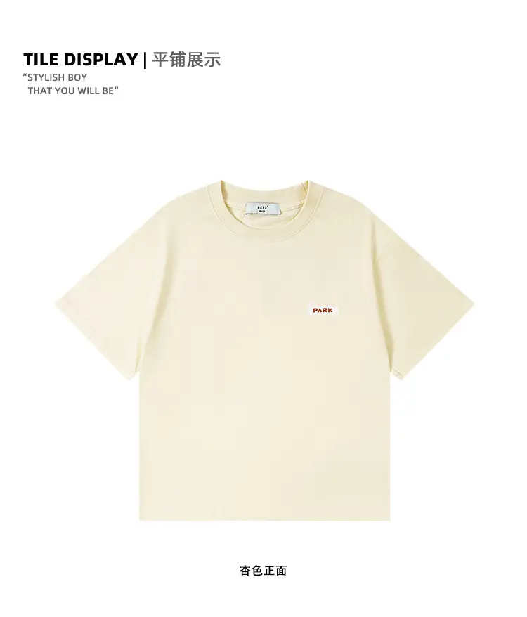 Kids Paris Print T-Shirt Black Summer Casual — feature 22
