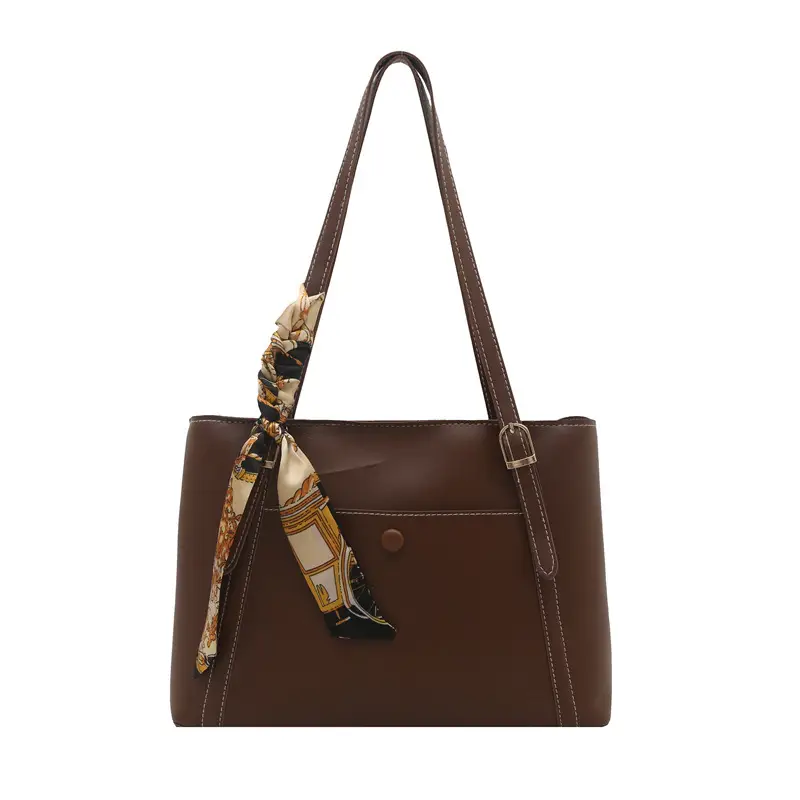 Women's Brown Crossbody Bag 228 Large Capacity - Image 9