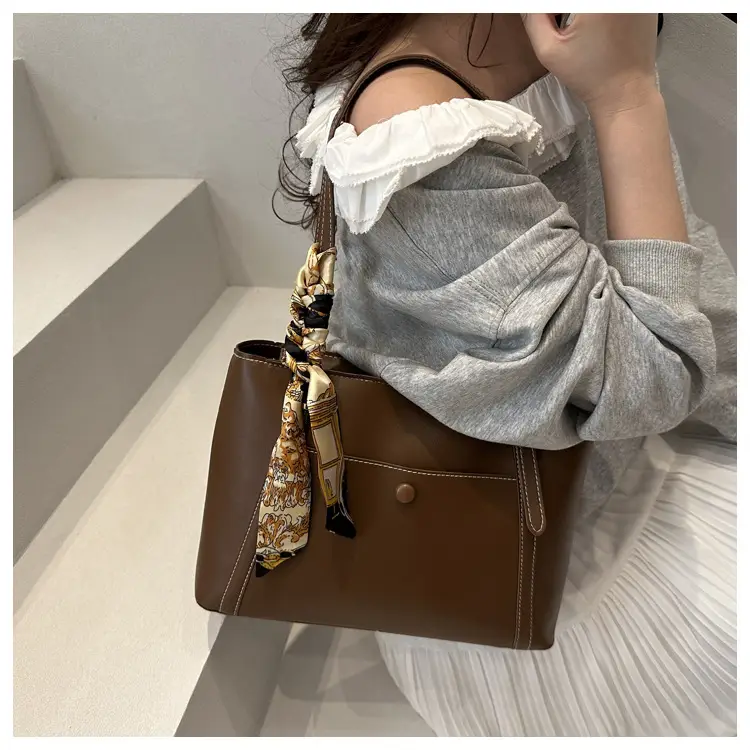 Women's Brown Crossbody Bag 228 Large Capacity — feature 13