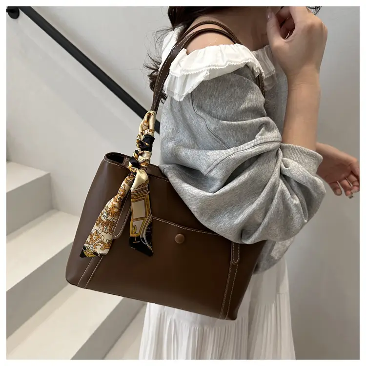 Women's Brown Crossbody Bag 228 Large Capacity — feature 14