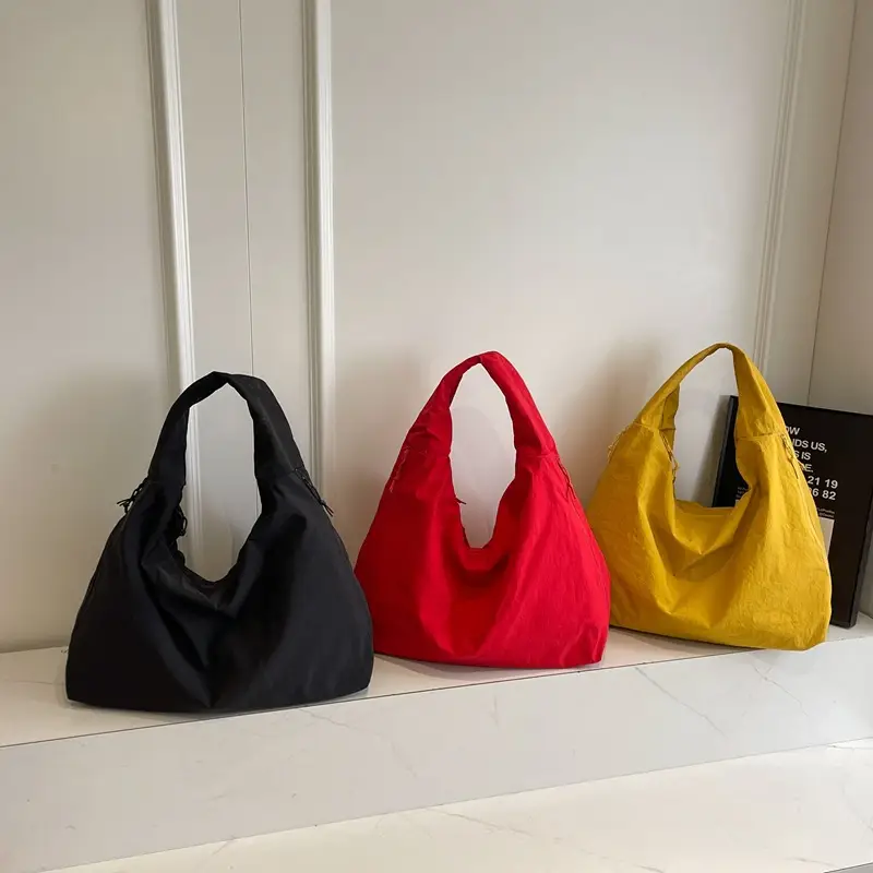 Yellow Large Shoulder Bag 2026 Nylon Travel Bag - Image 6