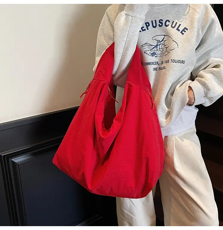Yellow Large Shoulder Bag 2026 Nylon Travel Bag — feature 12