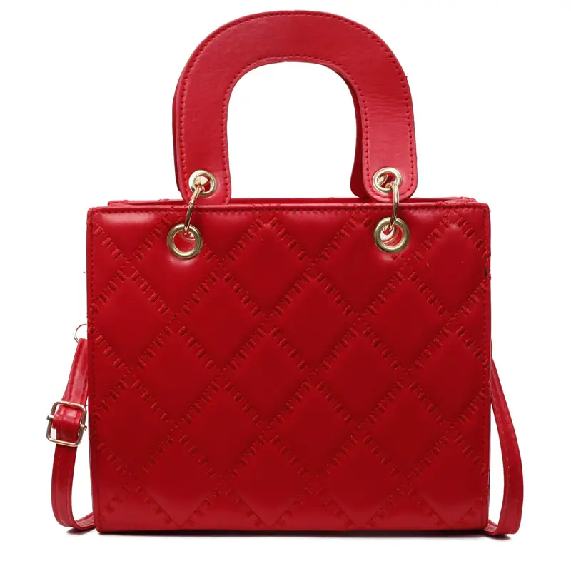 Black Quilted Handbag Women's Princess Diana Style - Image 10