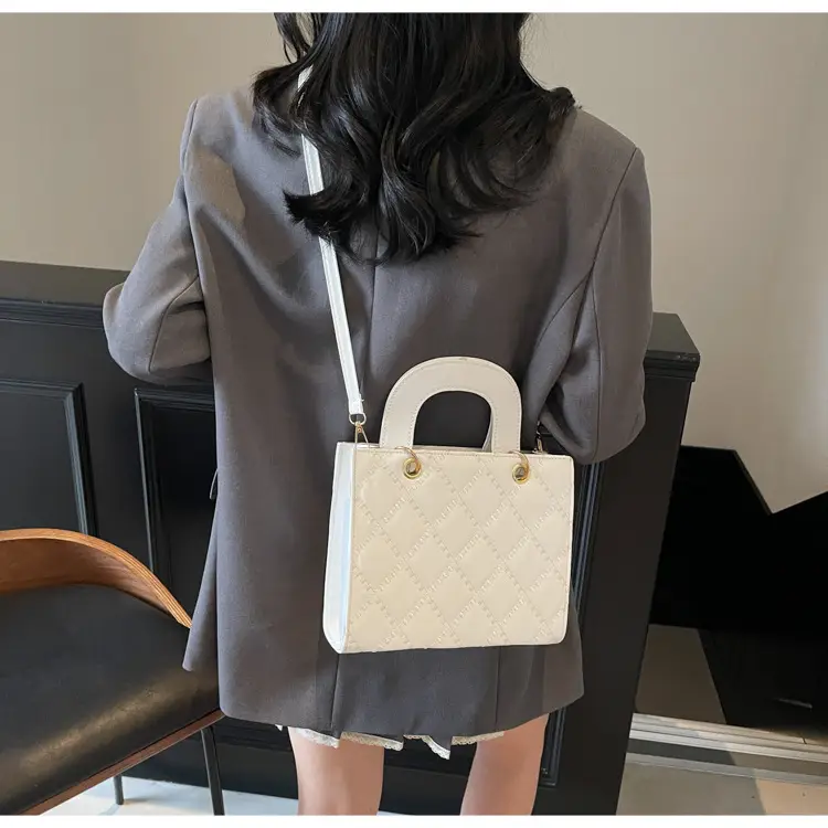 Black Quilted Handbag Women's Princess Diana Style — feature 20