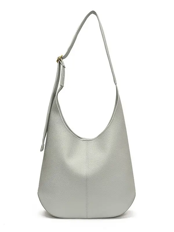 White Leather Shoulder Bag for Women 2025 New - Image 9