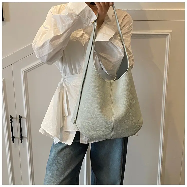 White Leather Shoulder Bag for Women 2025 New — feature 10