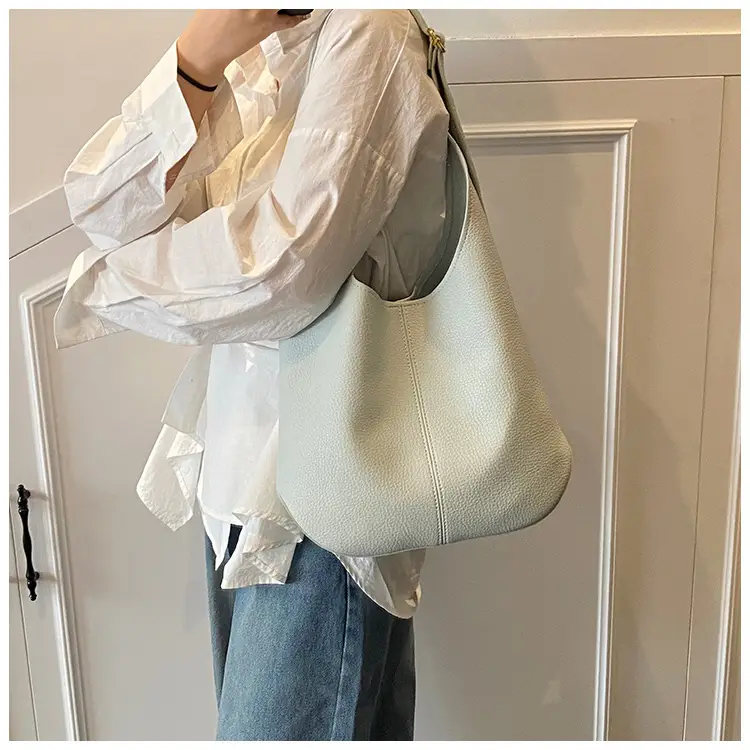 White Leather Shoulder Bag for Women 2025 New — feature 11