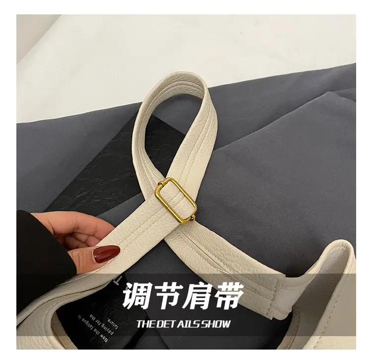 White Leather Shoulder Bag for Women 2025 New — feature 5