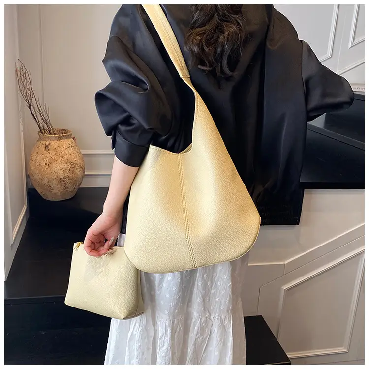 White Leather Shoulder Bag for Women 2025 New — feature 8