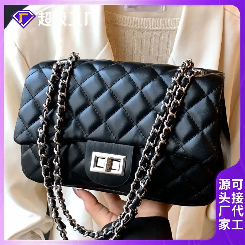 Black Quilted Crossbody Bag for Women 2025 - Image 6