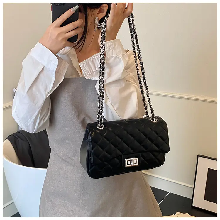 Black Quilted Crossbody Bag for Women 2025 — feature 27