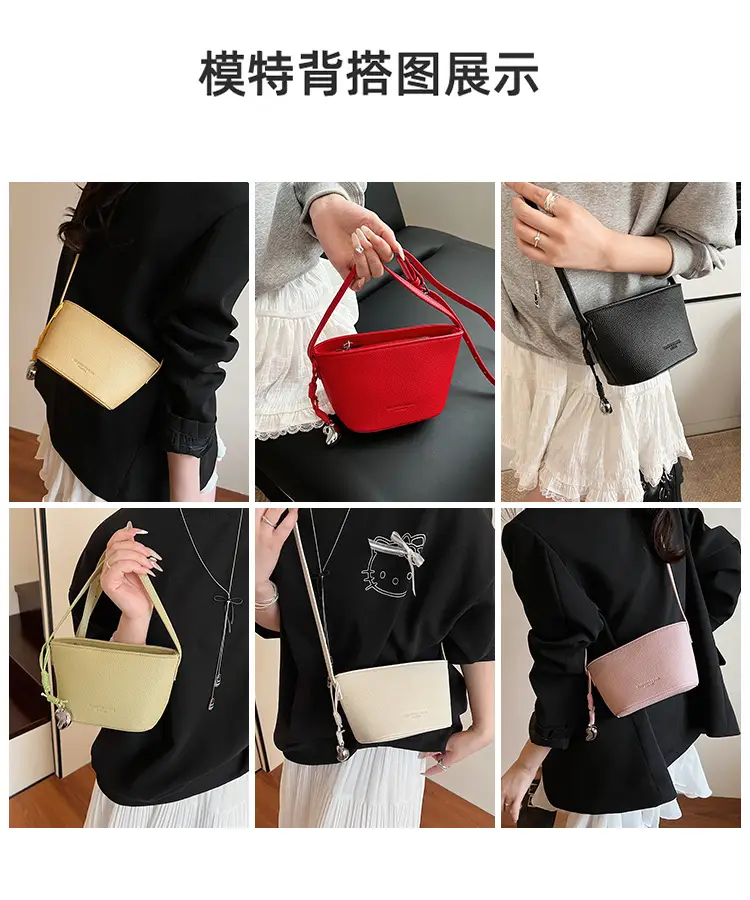 Red Korean Style Shoulder Crossbody Bag for Women — feature 10
