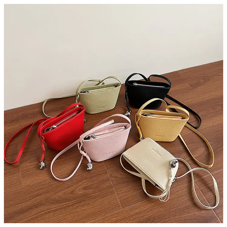 Red Korean Style Shoulder Crossbody Bag for Women — feature 17