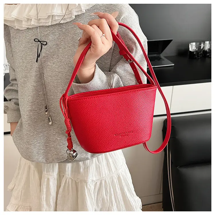 Red Korean Style Shoulder Crossbody Bag for Women — feature 25