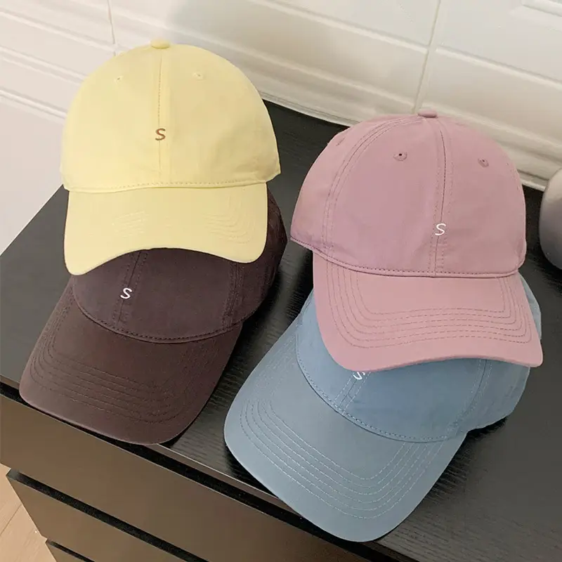 Women Blue Baseball Cap with Wide Brim Summer 2026 - Image 5