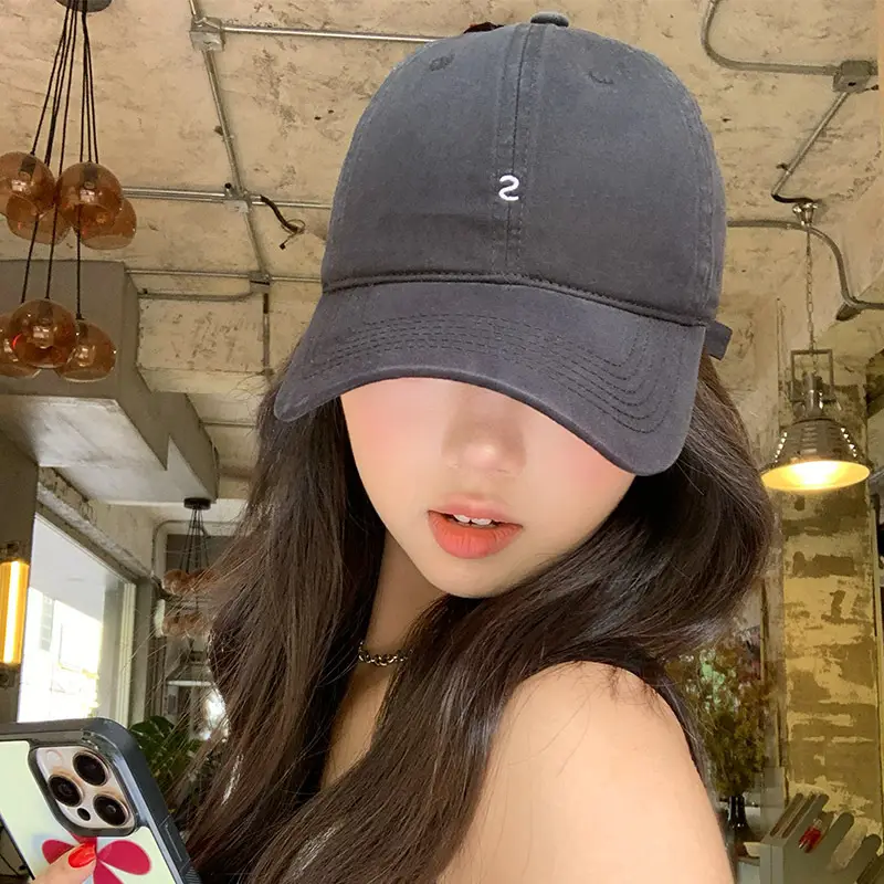 Women Blue Baseball Cap with Wide Brim Summer 2026 - Image 8