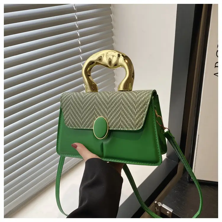 Black Embossed Metal Shoulder Bag for Women 2025 — feature 23