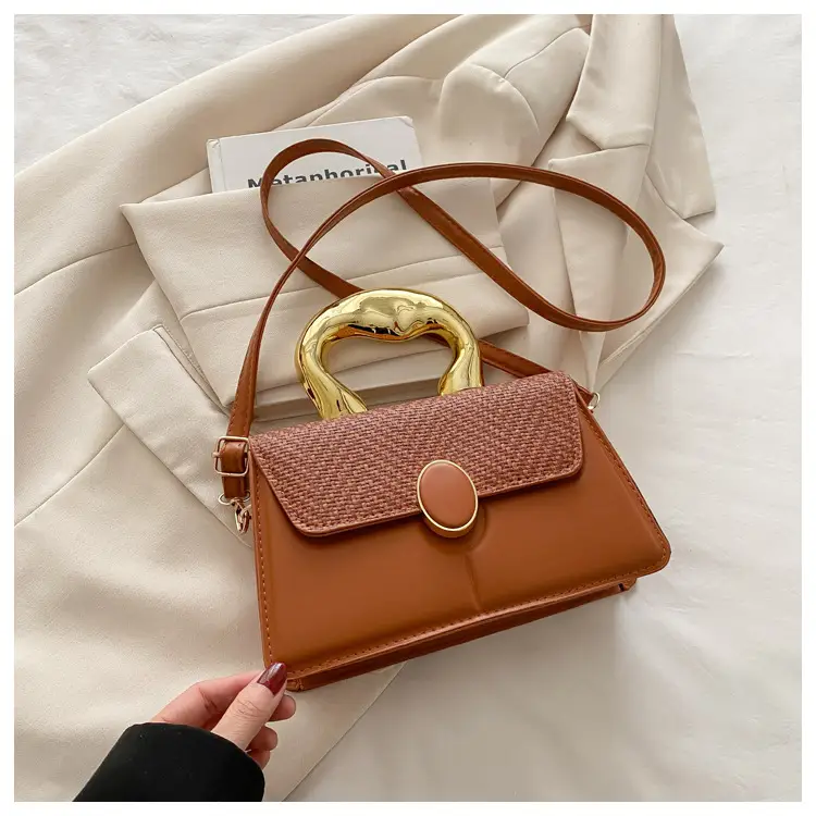 Black Embossed Metal Shoulder Bag for Women 2025 — feature 28